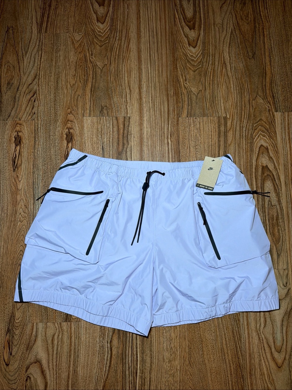 Nike Tech Men's Size XXL Super Lightweight Shorts HJ2946-515 Purple Black